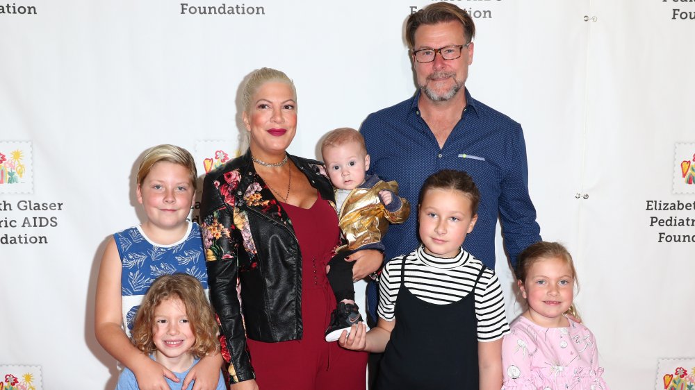 Tori Spelling, Dean McDermott et leur famille 