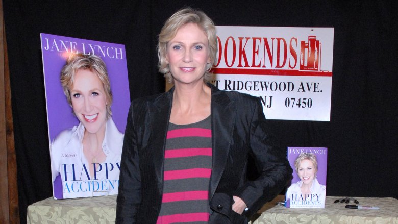 Jane Lynch avec son livre Happy Accidents