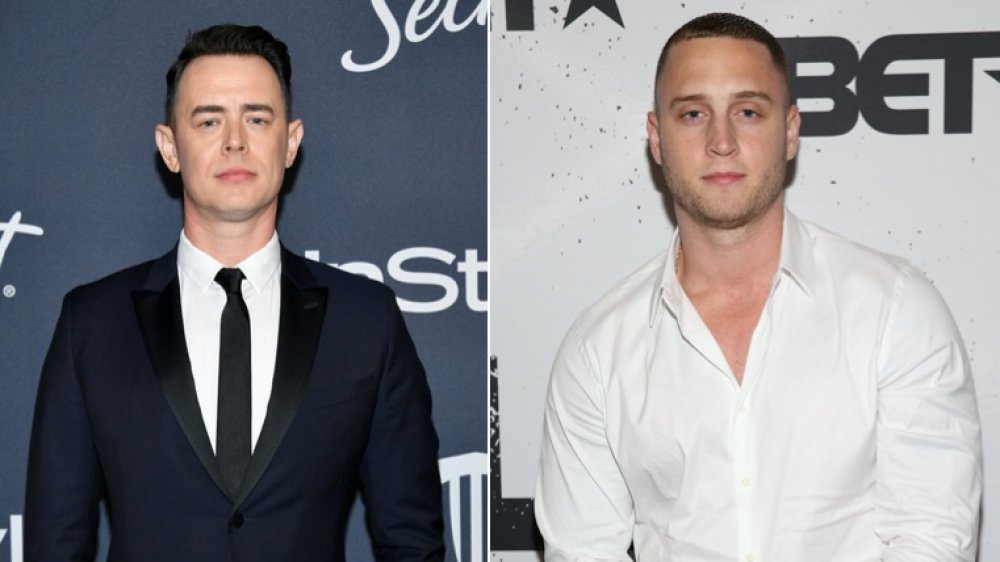 L'acteur Colin Hanks; le rappeur Chet Hanks