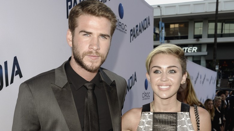 Liam Hemsworth et Miley Cyrus