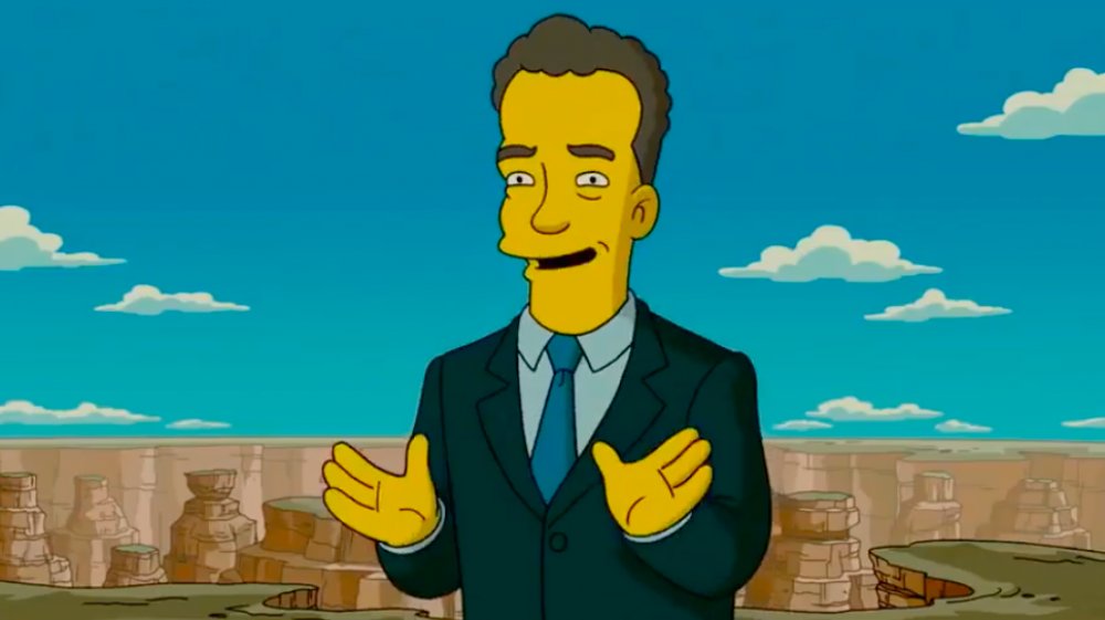 Tom Hanks sur Les Simpsons