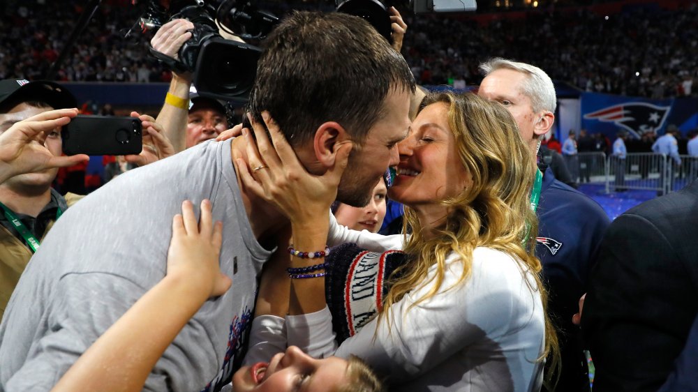 Tom Brady et sa femme Gisele Bündchen