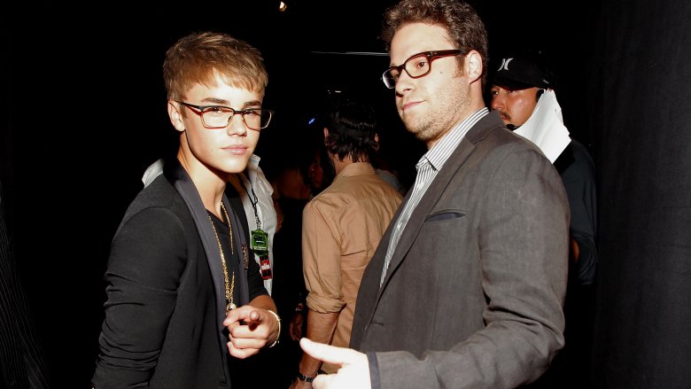 Justin Bieber et Seth Rogan