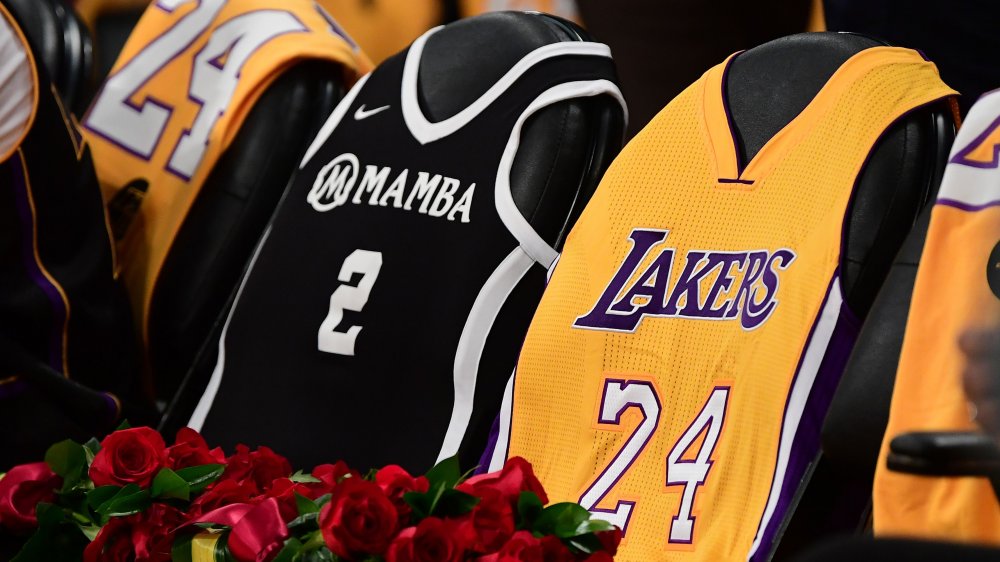 Maillot de Gianna Bryant, maillot de Kobe Bryant