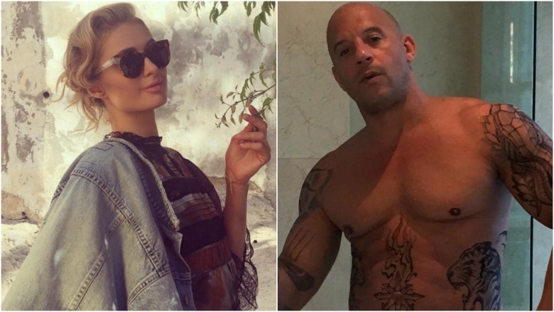 Paris Hilton Vin Diesel