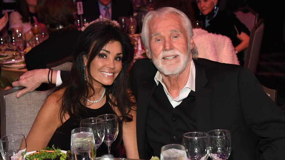 Kenny Rogers et son épouse Wanda Miller