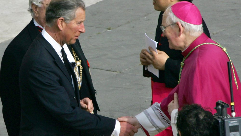 Prince Charles, évêque James Harvey