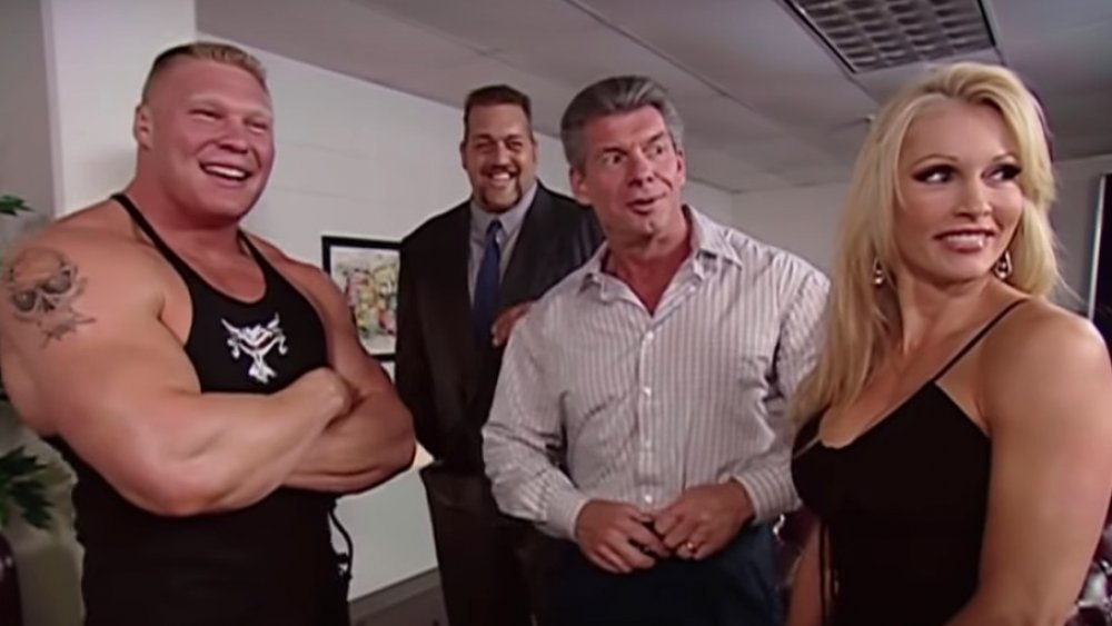 Sable et Brock Lesnar sur WWE