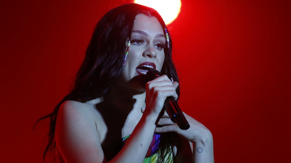 La chanteuse britannique Jessie J se produit au Palco Sunset à Cidade do Rock