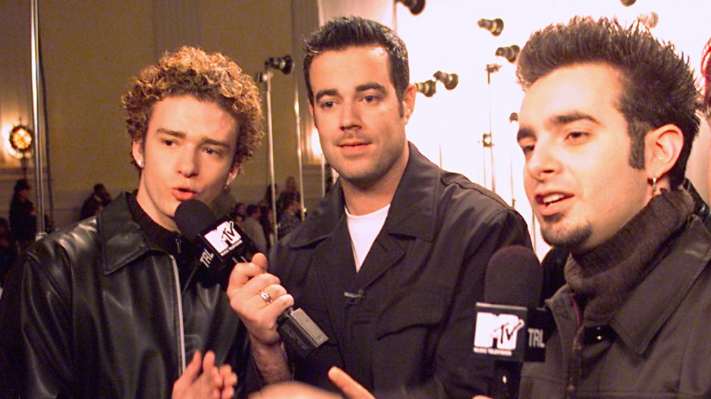 Carson Daly, Justin Timberlake, Chris Kirkpatrick