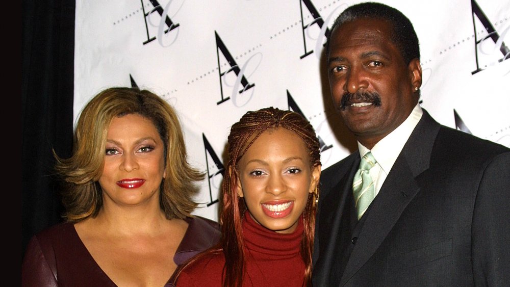 Tina, Solange et Matthew Knowles