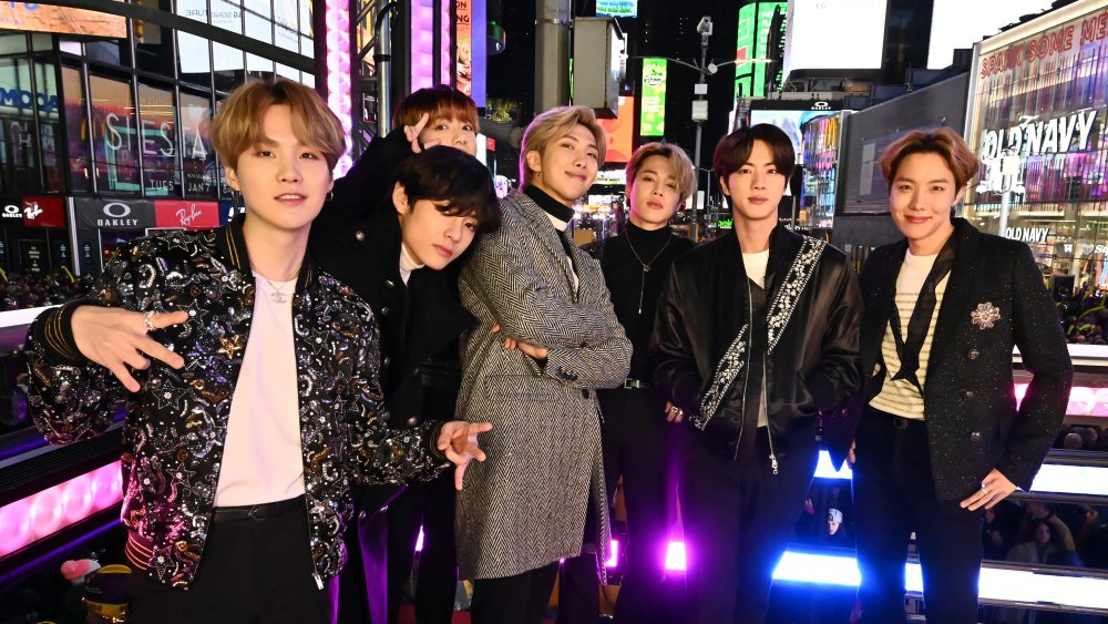 BTS à Times Square pour le nouvel an 2019