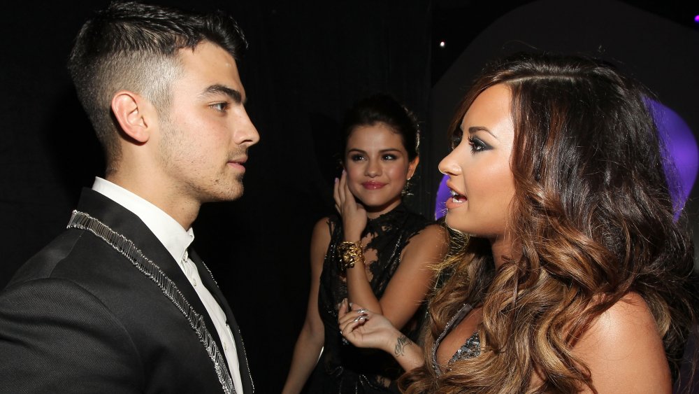 Joe Jonas, Selena Gomez et Demi Lovato