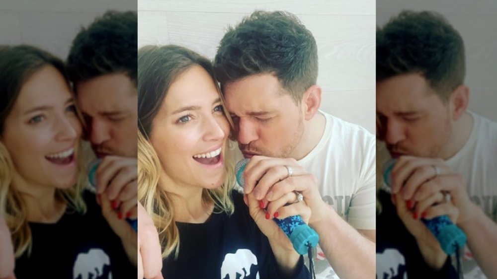 Luisana Lopilato et Michael Buble