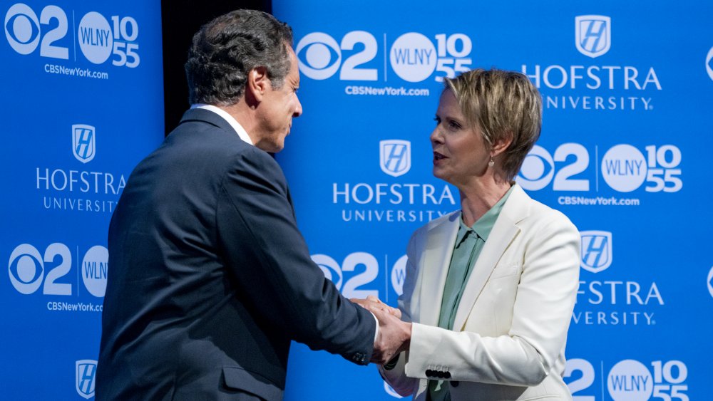 Andrew Cuomo et Cynthia Nixon