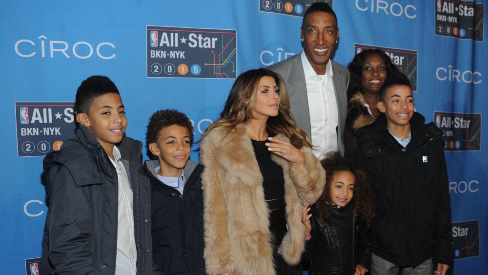 La famille de Larsa Pippen et Scottie Pippen