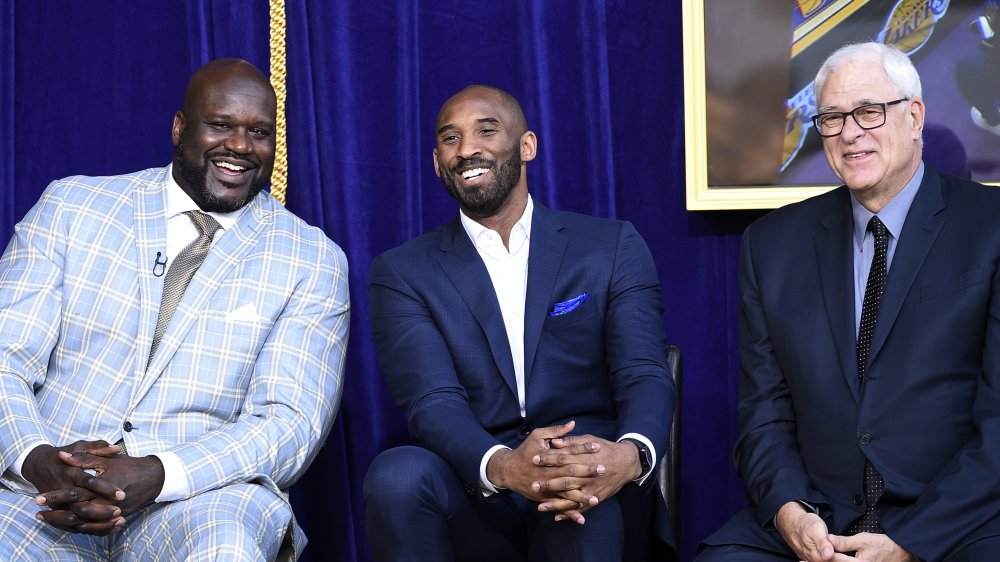 Shaq, Kobe Bryant et Phil Jackson 