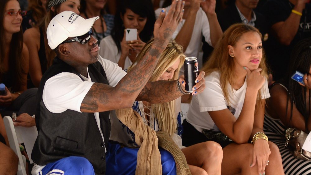 Dennis Rodman et sa fille Alexis 