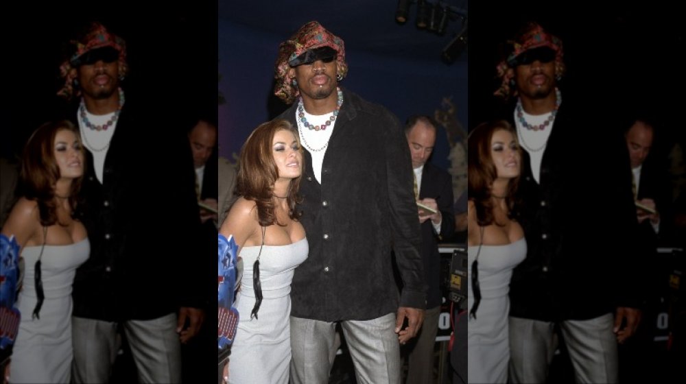 Dennis Rodman et Carmen Electra