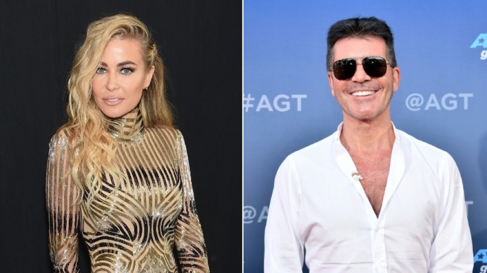 Carmen Electra et Simon Cowell