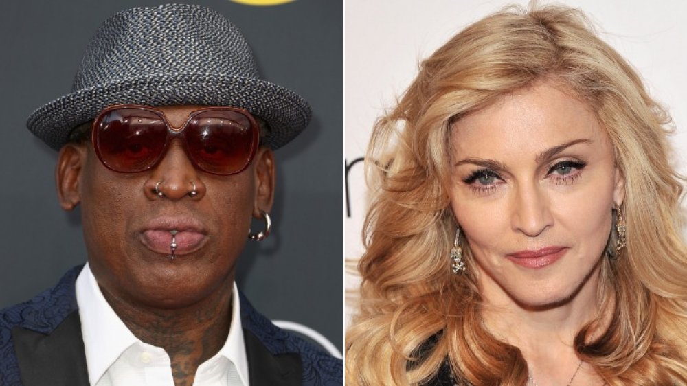 Dennis Rodman et Madonna