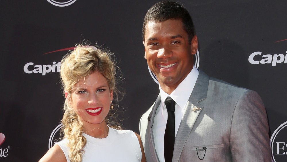 Russell Wilson avec son ex-femme Ashton Meem