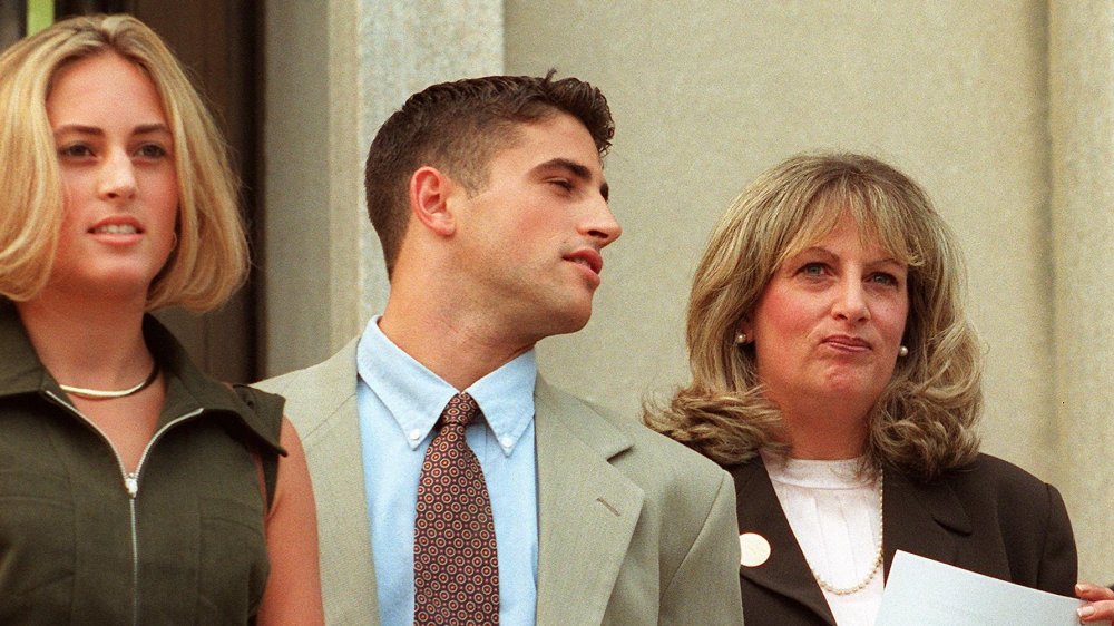 Linda Tripp et ses deux enfants, Allison et Ryan 