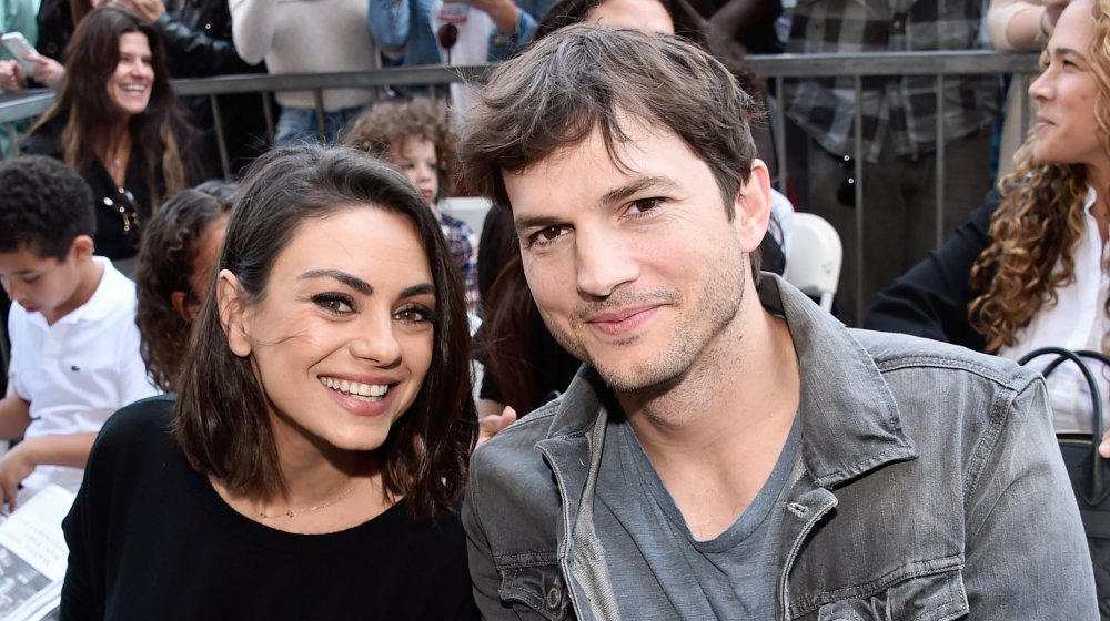 Ashton Kutcher et Mila Kunis