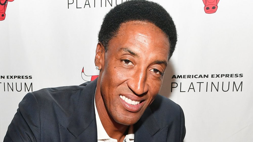 Scottie Pippen avec son fils Scotty Pippen