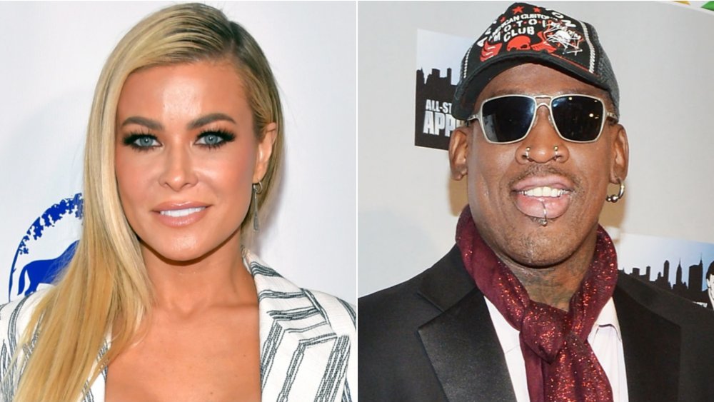 Carmen Electra et Dennis Rodman