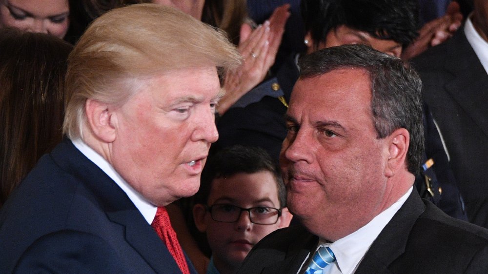 Chris Christie et Donald Trump 