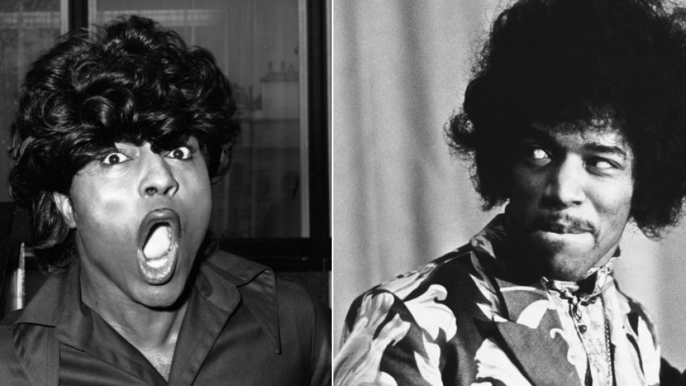 Little Richard et Jimi Hendrix