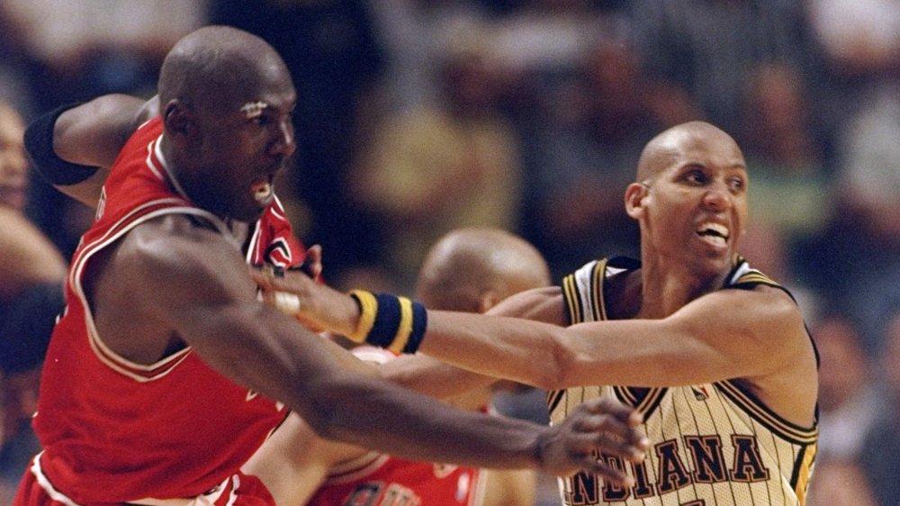 Michael Jordan et Reggie Miller