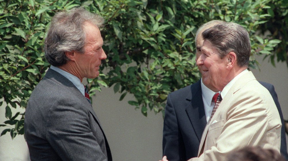 Clint Eastwood, Ronald Reagan