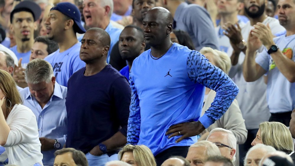 Ahmad Rashad et Michael Jordan