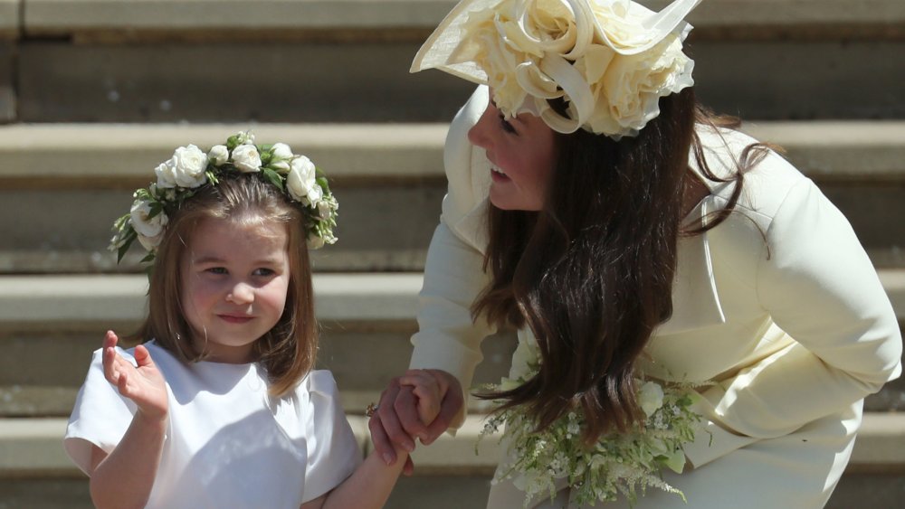 Kate Middleton et sa fille, Charlotte 