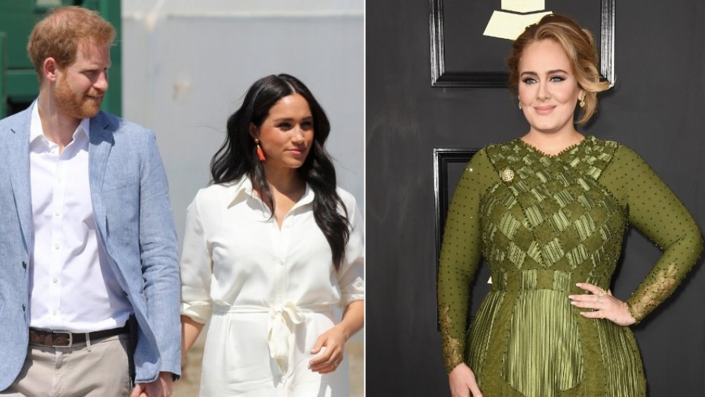 Prince Harry, Meghan Markle, Adele