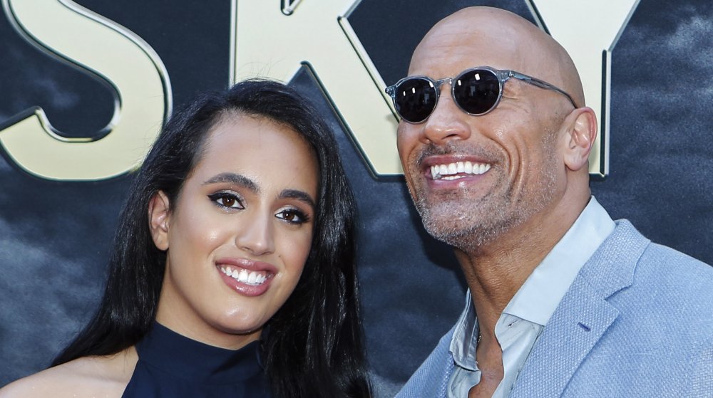 Dwayne Johnson et Simone Alexandra Johnson