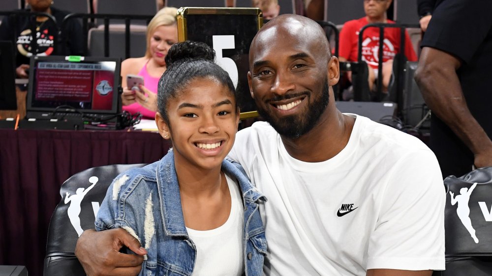 Gianna et Kobe Bryant 