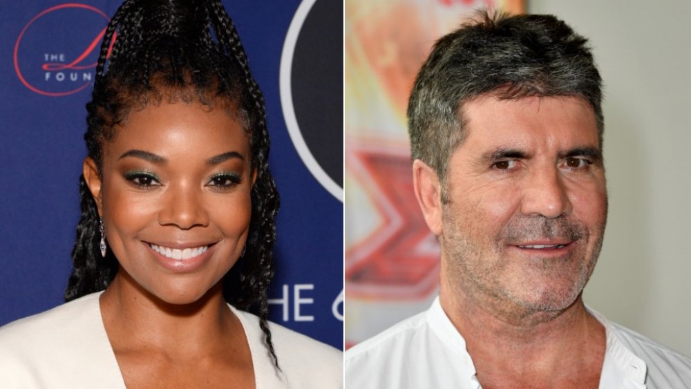 Gabrielle Union et Simon Cowell