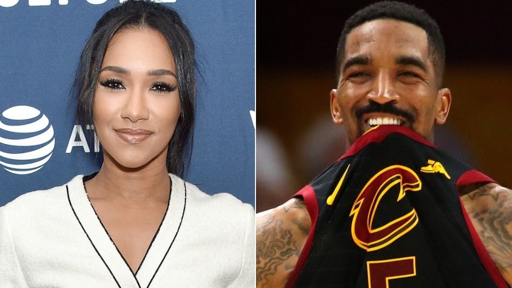 Candice Patton, J.R.Smith