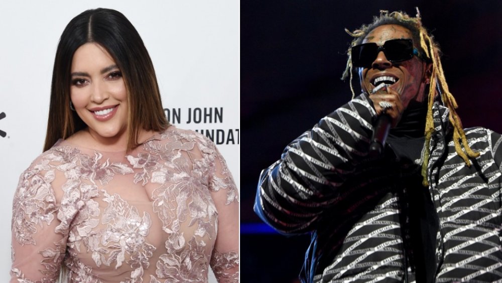 Denise Bidot et Lil Wayne 