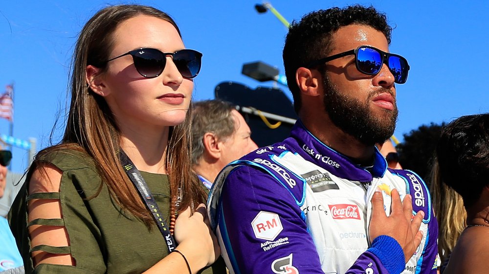 Amanda Carter et Bubba Wallace