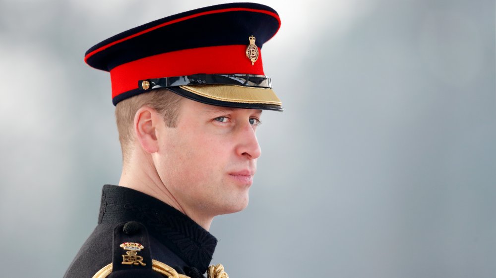 Le prince William dans son uniforme militaire royal