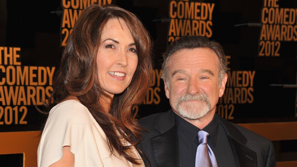 Susan Schneider et Robin Williams aux Comedy Awards