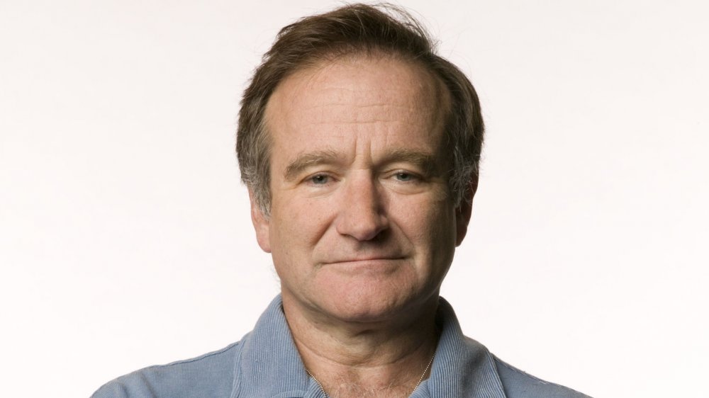 Portrait promotionnel de Robin Williams pour la campagne Search for the Cause 