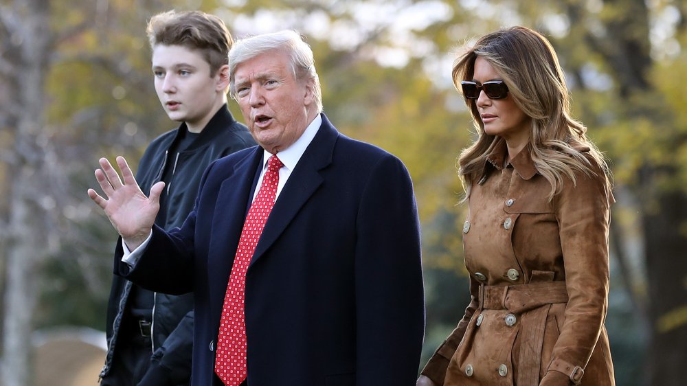 Barron Donald et Melania 