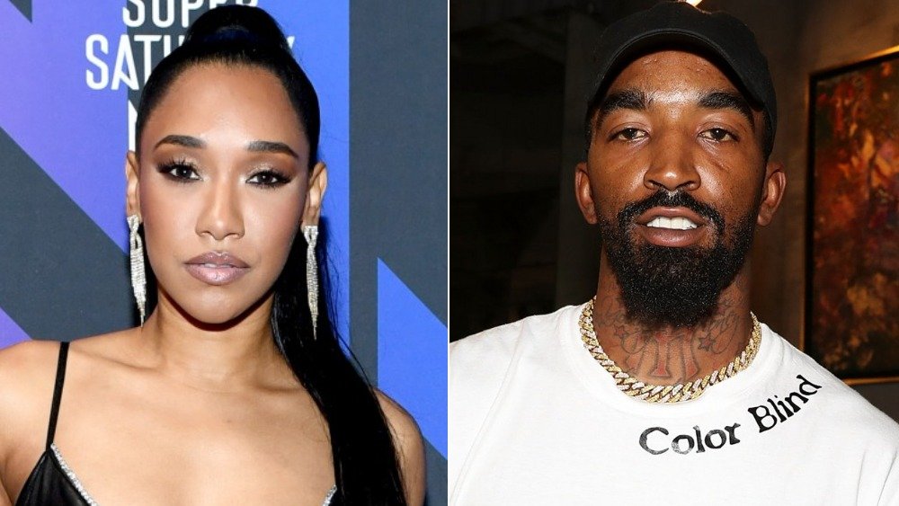 Candice Patton, J.R.Smith