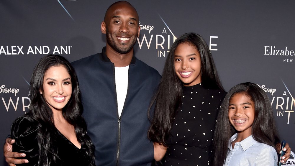 Vanessa, Kobe, Natalia et Gianna Bryant