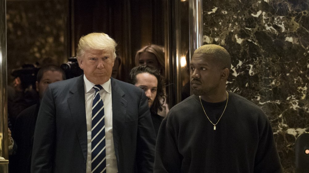 Donald Trump et Kanye West